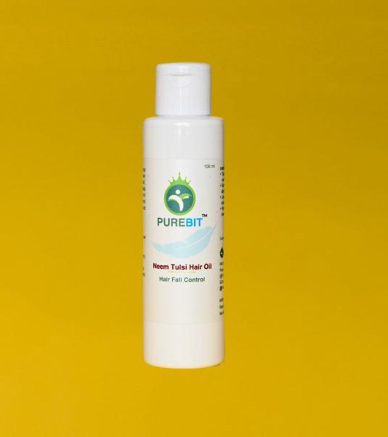 neem tulsi hair oil